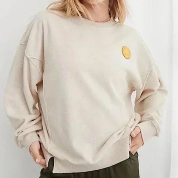 Aerie The Chill Cozy Crew and Jogger Set - Picture 2 of 8